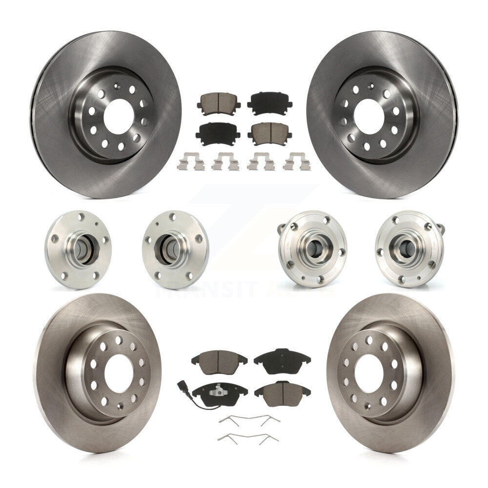 [Avant + Arrière] Kit d'ensemble roulement de roue et moyeu pour Volkswagen CC Passat KBB-119120