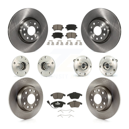 [Avant + Arrière] Kit d'ensemble roulement de roue et moyeu pour Volkswagen Passat Eos KBB-119124