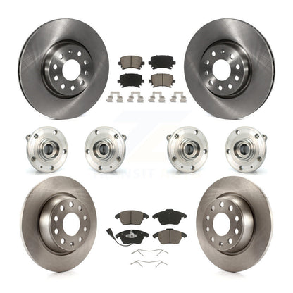 [Avant + Arrière] Kit d'ensemble roulement de roue et moyeu pour Volkswagen Passat Audi A3 Quattro KBB-119125