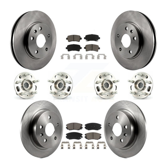 [Avant + Arrière] Kit d'ensemble roulement de roue et moyeu pour 2013-2015 Chevrolet Malibu Naturally Aspirated KBB-119126