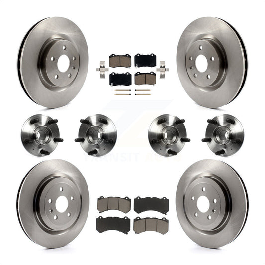 [Avant + Arrière] Kit d'ensemble roulement de roue et moyeu pour 2014 Chevrolet Camaro ZL1 KBB-119128 par Transit Auto