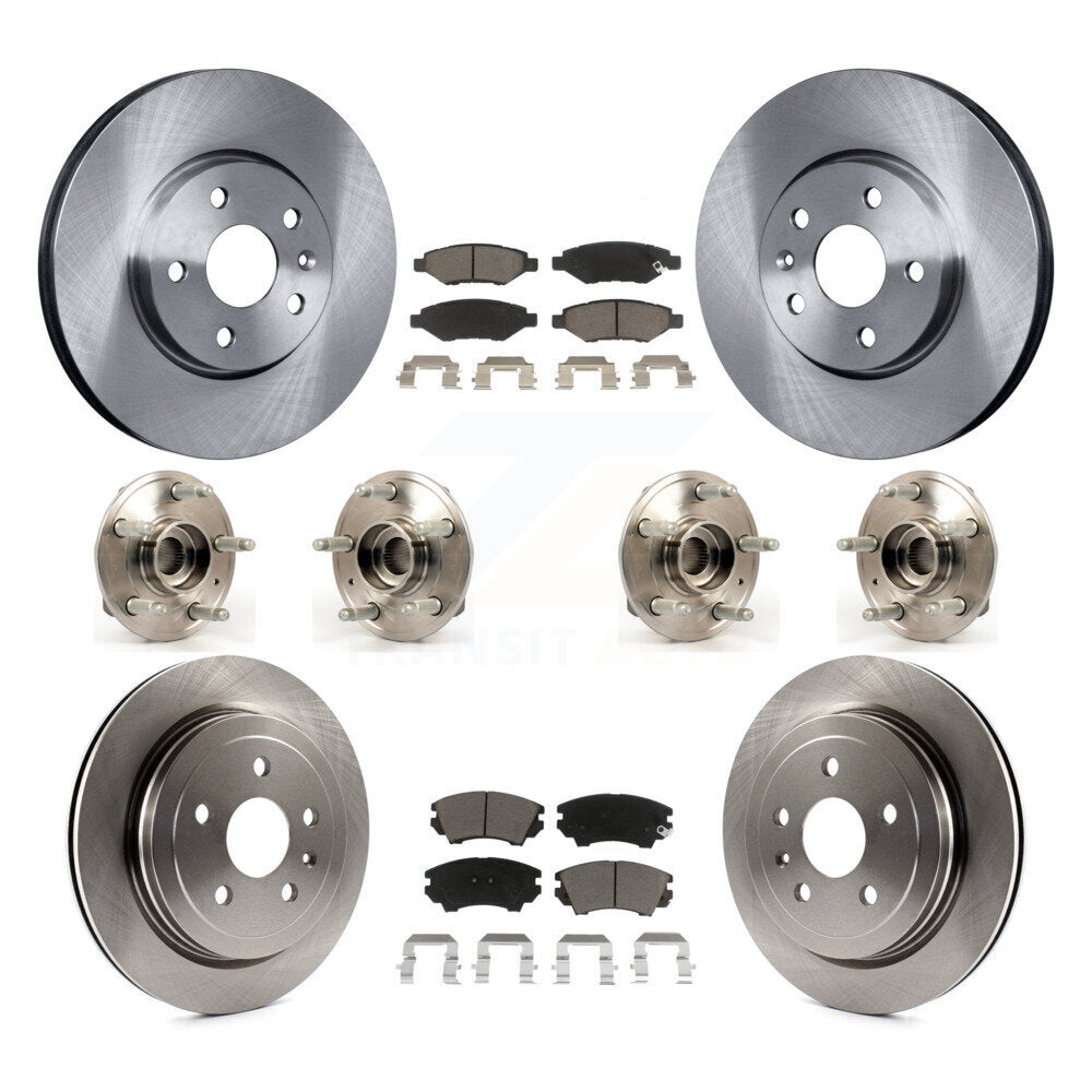 [Avant + Arrière] Kit d'ensemble roulement de roue et moyeu pour Chevrolet Camaro KBB-119129