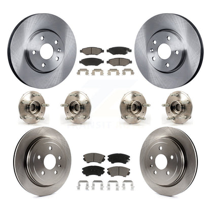 [Avant + Arrière] Kit d'ensemble roulement de roue et moyeu pour Chevrolet Camaro KBB-119129