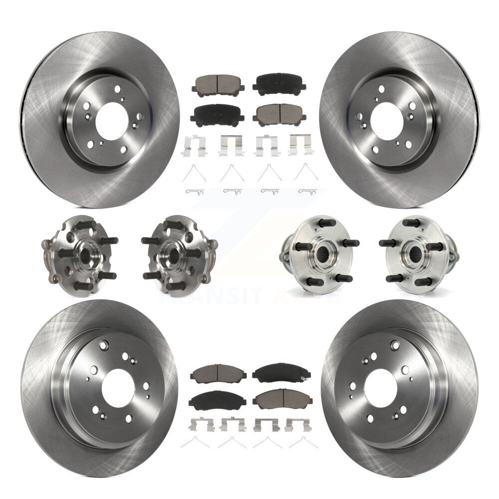 [Avant + Arrière] Kit d'ensemble roulement de roue et moyeu pour Honda Pilot Acura MDX ZDX KBB-119130