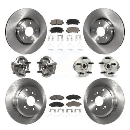 [Avant + Arrière] Kit d'ensemble roulement de roue et moyeu pour Honda Pilot Acura MDX ZDX KBB-119130