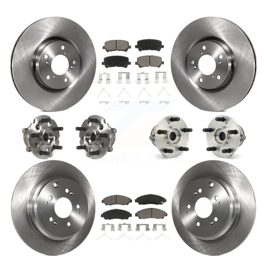 [Avant + Arrière] Kit d'ensemble roulement de roue et moyeu pour Honda Pilot Acura MDX ZDX KBB-119130