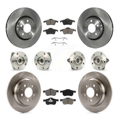 [Avant + Arrière] Kit d'ensemble roulement de roue et moyeu pour Volvo S60 XC70 V70 S80 KBB-119137