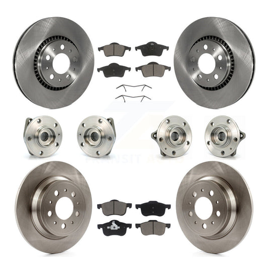 [Avant + Arrière] Kit d'ensemble roulement de roue et moyeu pour Volvo S60 XC70 V70 S80 KBB-119137