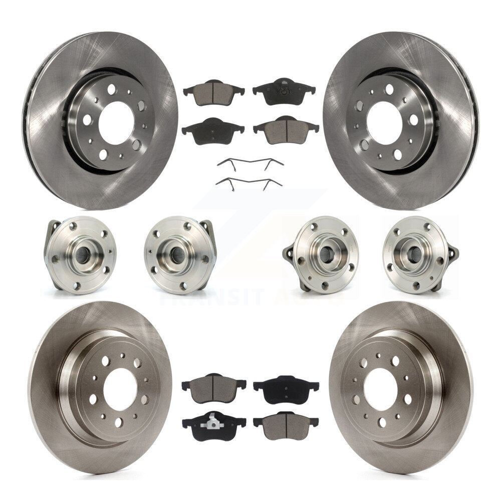 [Avant + Arrière] Kit d'ensemble roulement de roue et moyeu pour Volvo S60 XC70 V70 S80 KBB-119139
