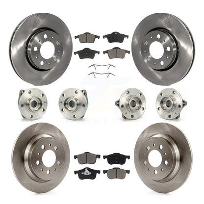 [Avant + Arrière] Kit d'ensemble roulement de roue et moyeu pour Volvo S60 XC70 V70 S80 KBB-119139