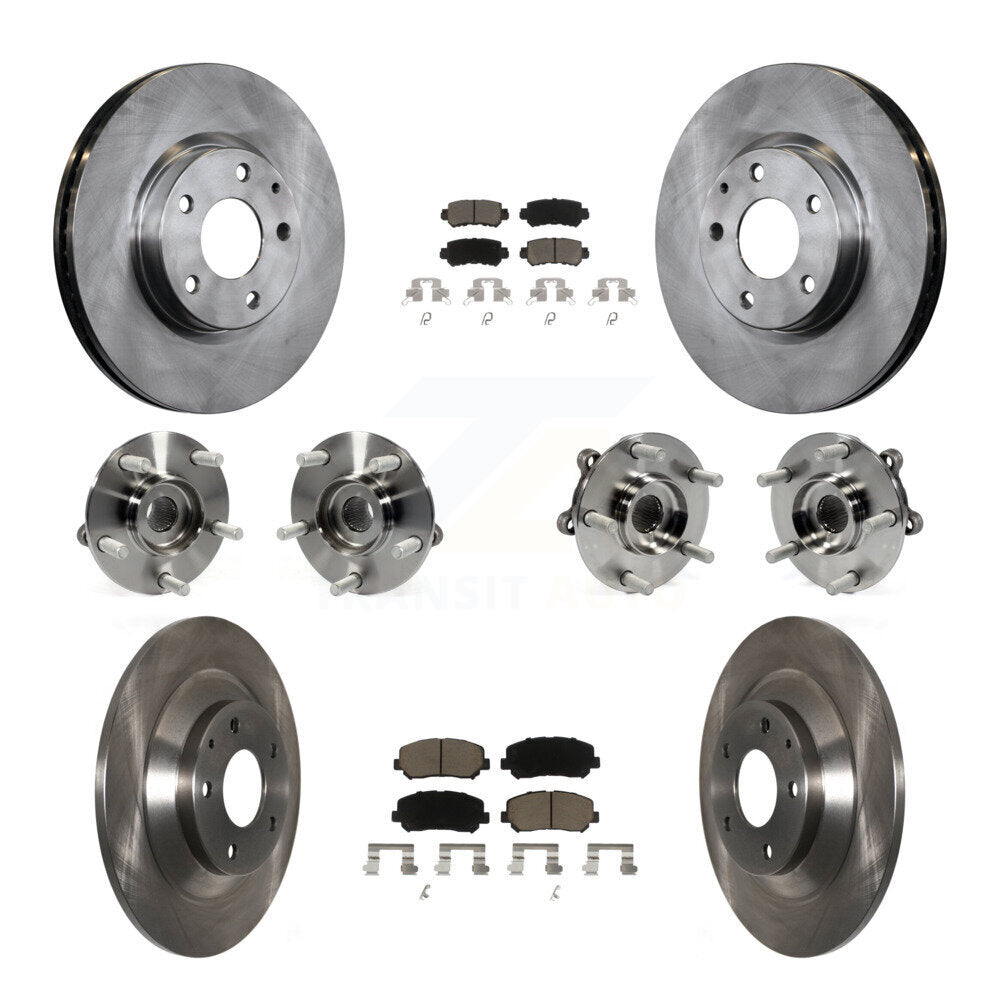 [Avant + Arrière] Kit d'ensemble roulement de roue et moyeu pour Mazda CX-5 AWD KBB-119144