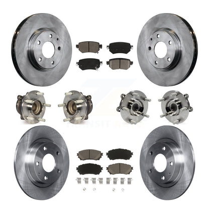 [Avant + Arrière] Kit d'ensemble roulement de roue et moyeu pour 2016-2018 Mazda 6 KBB-119145