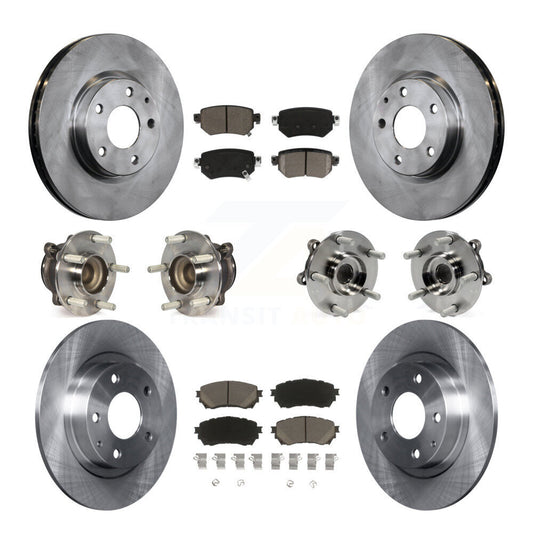 [Avant + Arrière] Kit d'ensemble roulement de roue et moyeu pour 2016-2018 Mazda 6 KBB-119145