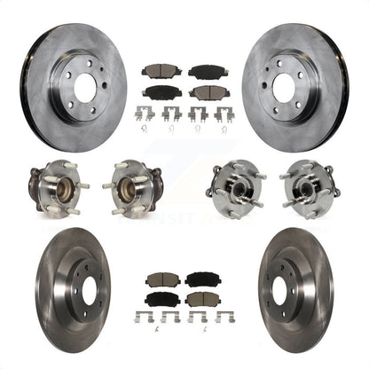 [Avant + Arrière] Kit d'ensemble roulement de roue et moyeu pour 2015 Mazda CX-5 FWD avec Electric Parking KBB-119146 par Transit Auto