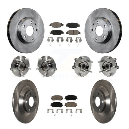 [Avant + Arrière] Kit d'ensemble roulement de roue et moyeu pour 2015 Mazda CX-5 AWD avec Electric Parking KBB-119147 par Transit Auto