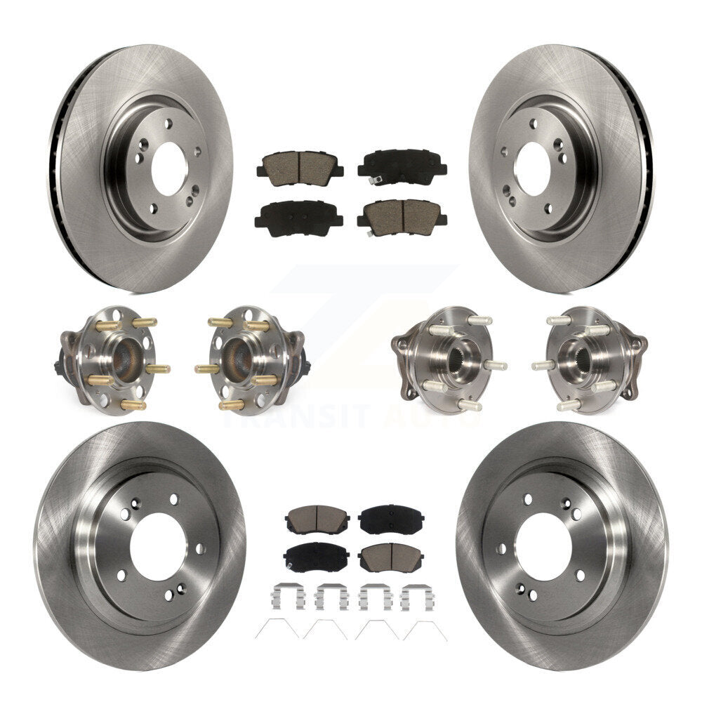 [Avant + Arrière] Kit d'ensemble roulement de roue et moyeu pour Kia Optima avec Electric Parking KBB-119150
