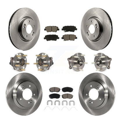 [Avant + Arrière] Kit d'ensemble roulement de roue et moyeu pour Kia Optima avec Electric Parking KBB-119150