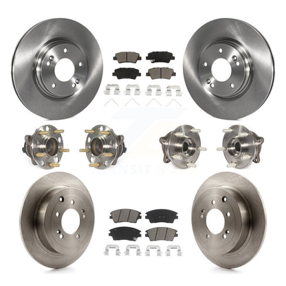 [Avant + Arrière] Kit d'ensemble roulement de roue et moyeu pour Hyundai Tucson Kia Sportage KBB-119153