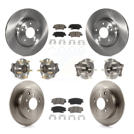 [Avant + Arrière] Kit d'ensemble roulement de roue et moyeu pour Hyundai Tucson Kia Sportage KBB-119153