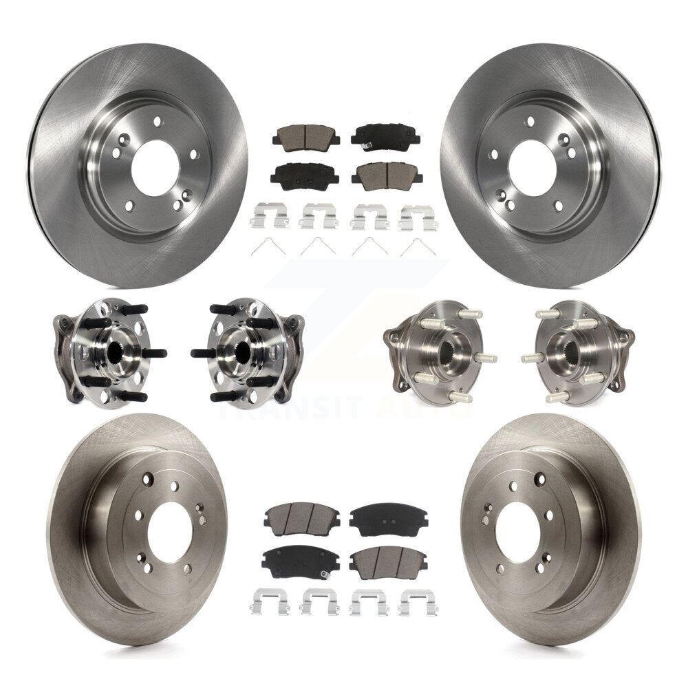 [Avant + Arrière] Kit d'ensemble roulement de roue et moyeu pour Hyundai Tucson Kia Sportage KBB-119154