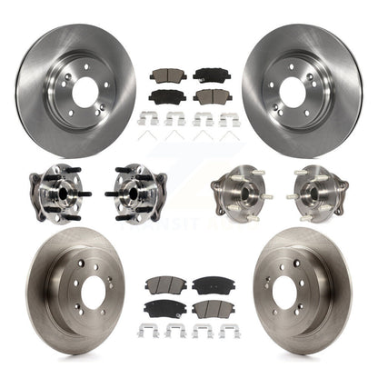 [Avant + Arrière] Kit d'ensemble roulement de roue et moyeu pour Hyundai Tucson Kia Sportage KBB-119154