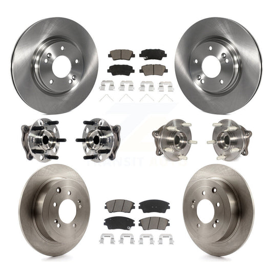 [Avant + Arrière] Kit d'ensemble roulement de roue et moyeu pour Hyundai Tucson Kia Sportage KBB-119154