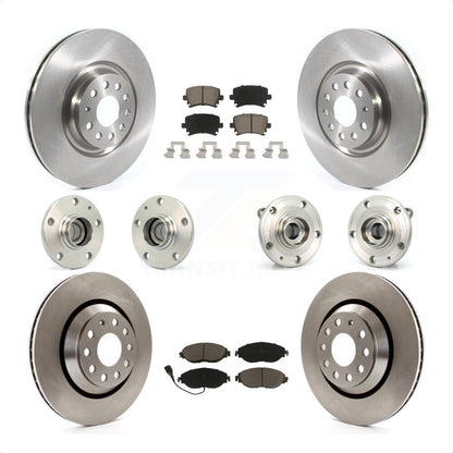 [Avant + Arrière] Kit d'ensemble roulement de roue et moyeu pour 2016 Volkswagen CC AWD KBB-119161 par Transit Auto