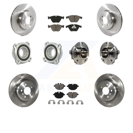 [Avant + Arrière] Kit d'ensemble roulement de roue et moyeu pour BMW 535i KBB-119163 par Transit Auto