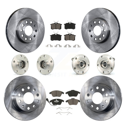 [Avant + Arrière] Kit d'ensemble roulement de roue et moyeu pour Volkswagen Jetta Beetle KBB-119176