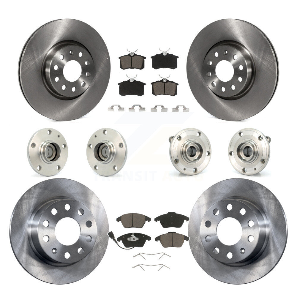 [Avant + Arrière] Kit d'ensemble roulement de roue et moyeu pour Volkswagen Jetta Beetle KBB-119177