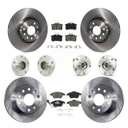 [Avant + Arrière] Kit d'ensemble roulement de roue et moyeu pour Volkswagen Jetta Beetle KBB-119177
