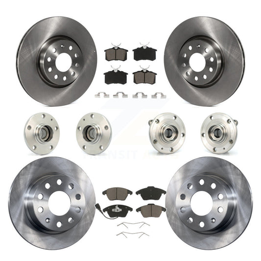 [Avant + Arrière] Kit d'ensemble roulement de roue et moyeu pour Volkswagen Jetta Beetle KBB-119177