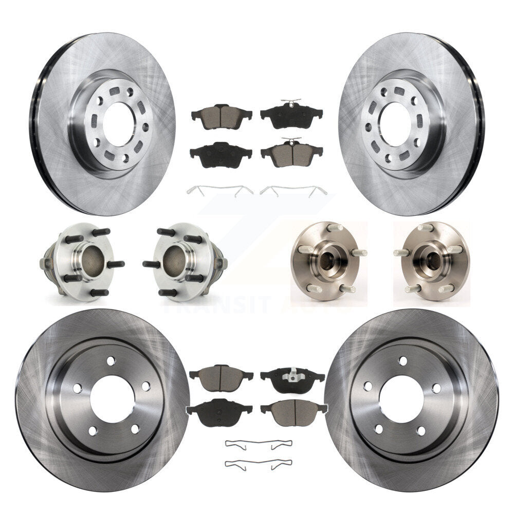 [Avant + Arrière] Kit d'ensemble roulement de roue et moyeu pour Mazda 3 2.3L avec 4-Wheel ABS KBB-119186