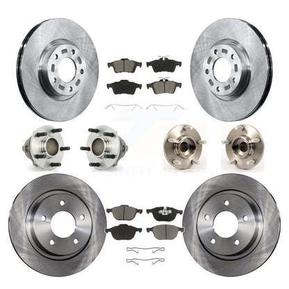 [Avant + Arrière] Kit d'ensemble roulement de roue et moyeu pour Mazda 3 2.3L avec 4-Wheel ABS KBB-119186