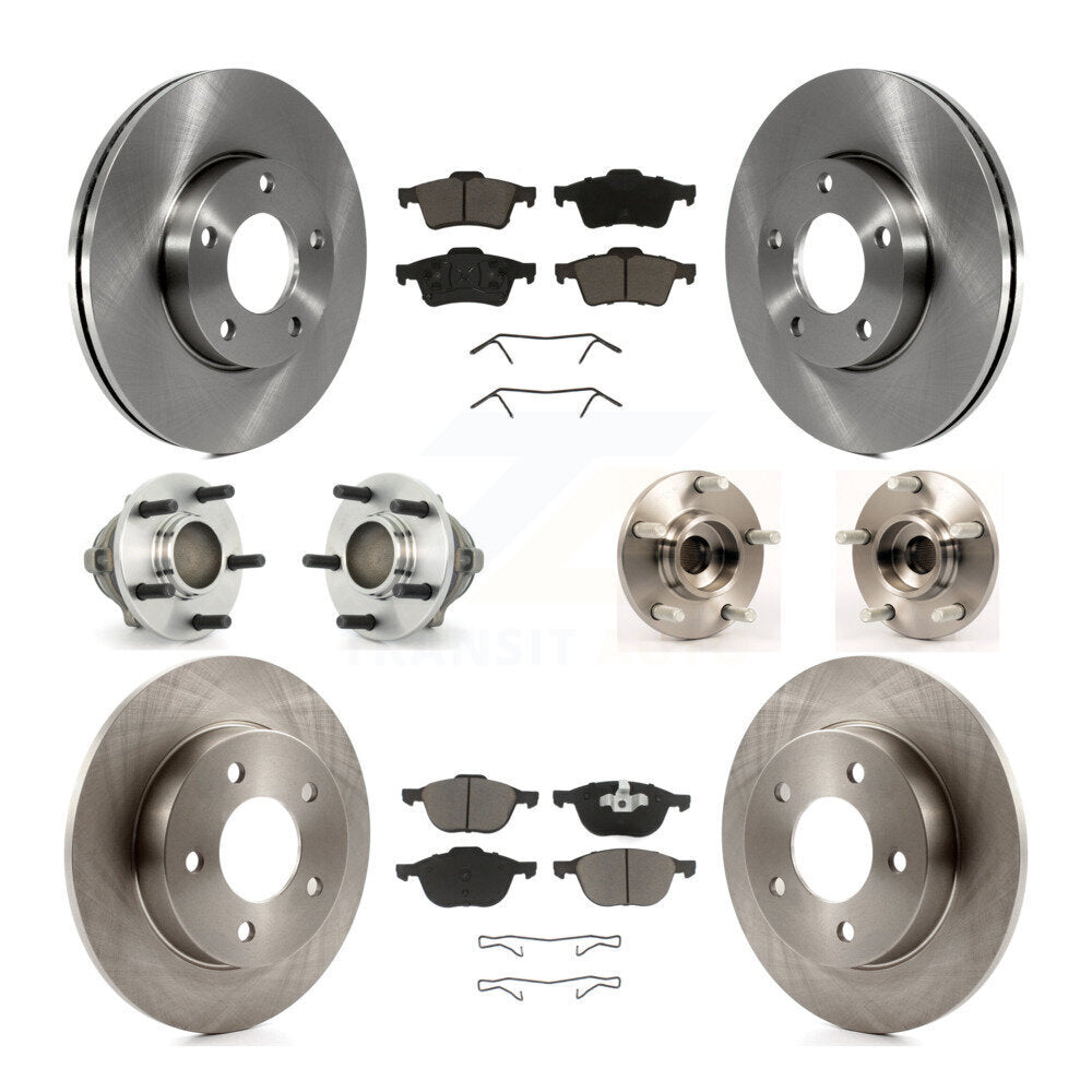 [Avant + Arrière] Kit d'ensemble roulement de roue et moyeu pour Mazda 3 2.0L avec 4-Wheel ABS KBB-119188