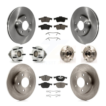 [Avant + Arrière] Kit d'ensemble roulement de roue et moyeu pour Mazda 3 2.0L avec 4-Wheel ABS KBB-119188