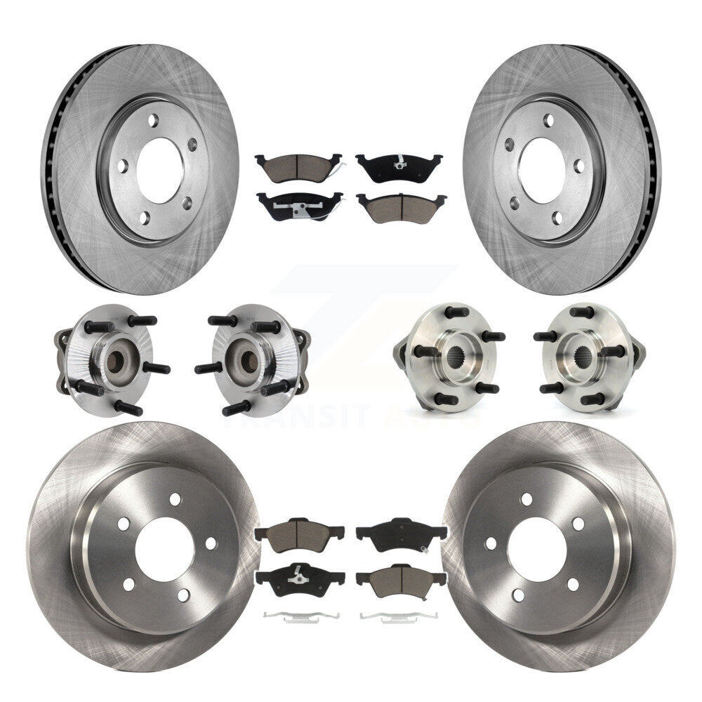 [Avant + Arrière] Kit d'ensemble roulement de roue et moyeu pour Dodge Grand Caravan Chrysler Town & Country KBB-119200