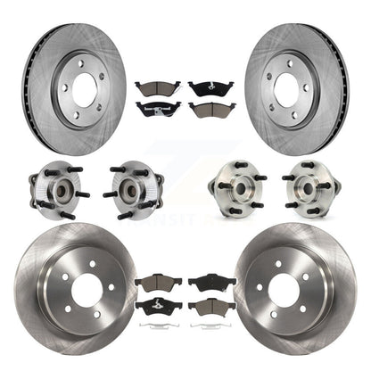 [Avant + Arrière] Kit d'ensemble roulement de roue et moyeu pour Dodge Grand Caravan Chrysler Town & Country KBB-119200