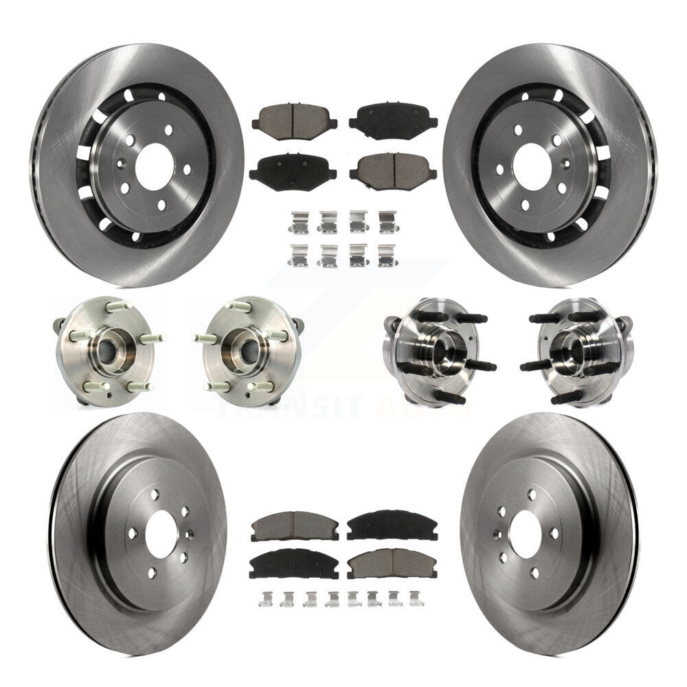 [Avant + Arrière] Kit d'ensemble roulement de roue et moyeu pour Ford Taurus Police Interceptor Sedan Special Service KBB-119201