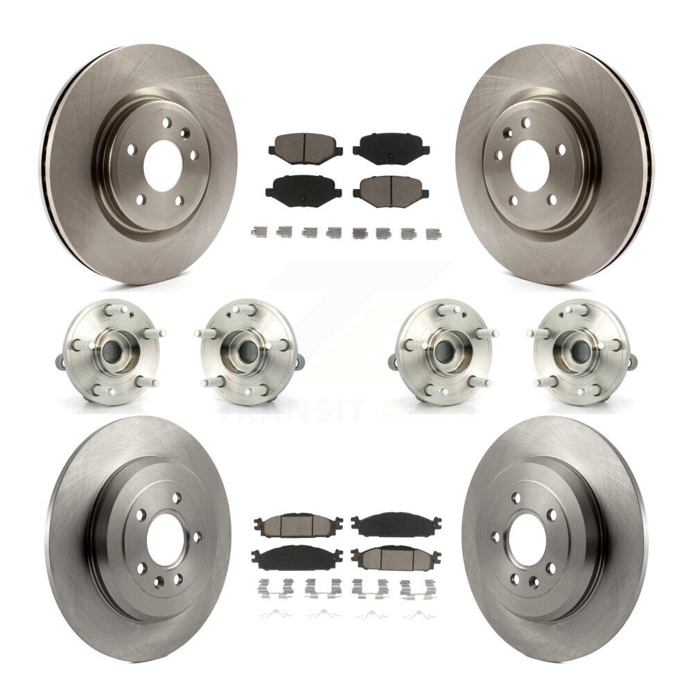 [Avant + Arrière] Kit d'ensemble roulement de roue et moyeu pour Ford Explorer KBB-119203