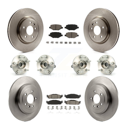 [Avant + Arrière] Kit d'ensemble roulement de roue et moyeu pour Ford Explorer KBB-119203