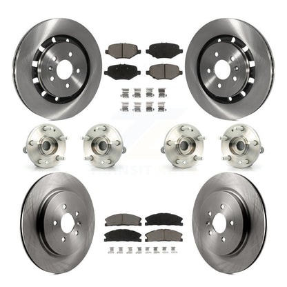 [Avant + Arrière] Kit d'ensemble roulement de roue et moyeu pour Ford Explorer KBB-119206