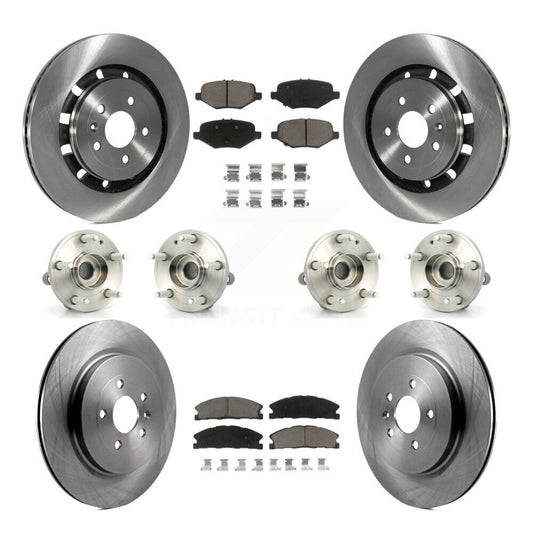 [Avant + Arrière] Kit d'ensemble roulement de roue et moyeu pour Ford Explorer KBB-119206