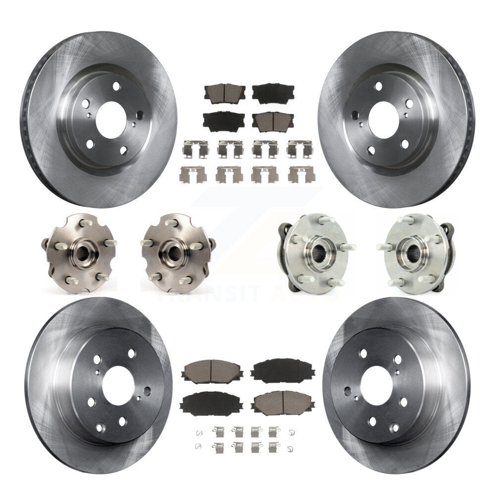 [Avant + Arrière] Kit d'ensemble roulement de roue et moyeu pour Toyota RAV4 KBB-119217