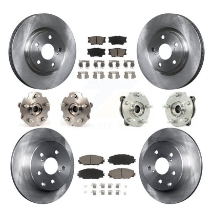 [Avant + Arrière] Kit d'ensemble roulement de roue et moyeu pour Toyota RAV4 KBB-119217