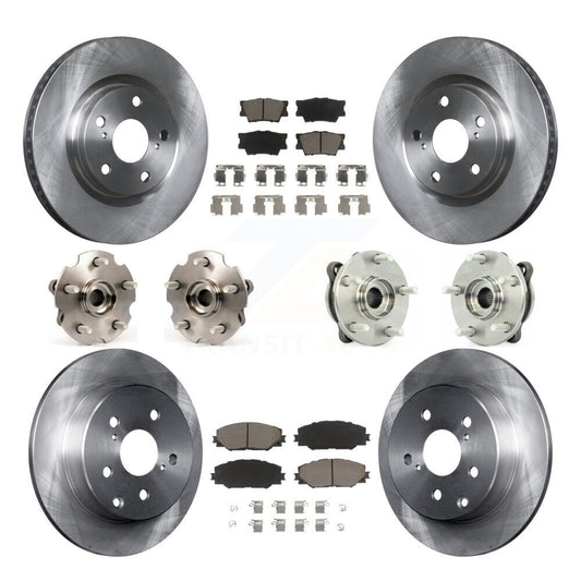 [Avant + Arrière] Kit d'ensemble roulement de roue et moyeu pour Toyota RAV4 KBB-119217