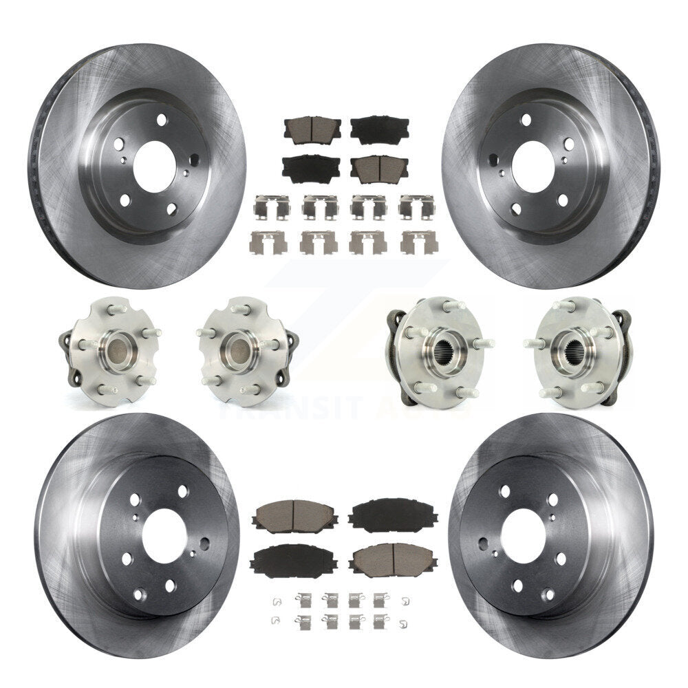 [Avant + Arrière] Kit d'ensemble roulement de roue et moyeu pour Toyota RAV4 KBB-119218