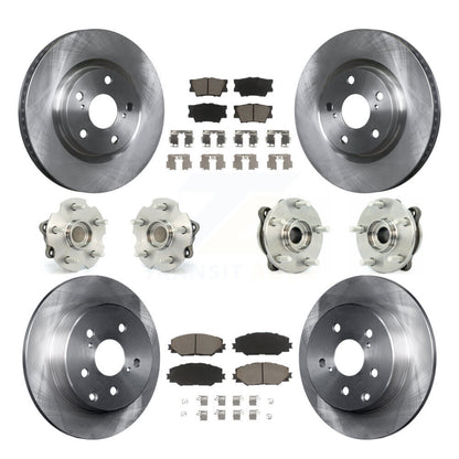 [Avant + Arrière] Kit d'ensemble roulement de roue et moyeu pour Toyota RAV4 KBB-119218