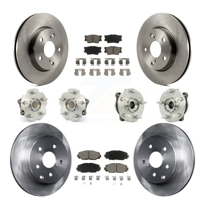 [Avant + Arrière] Kit d'ensemble roulement de roue et moyeu pour 2013-2018 Toyota RAV4 LE avec FWD KBB-119220