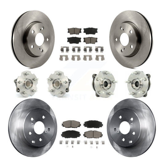 [Avant + Arrière] Kit d'ensemble roulement de roue et moyeu pour 2013-2018 Toyota RAV4 LE avec FWD KBB-119220